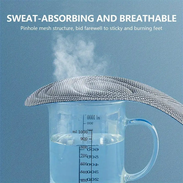 Soft & Breathable Shoe Insoles| Grey