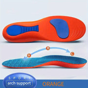 High-Elasticity Shoe Insoles | Orange Blue