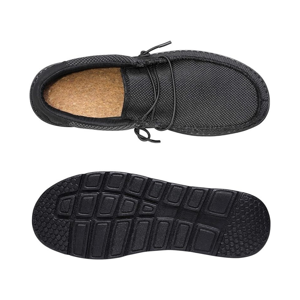 Men's Classic Black Casual Loafers
