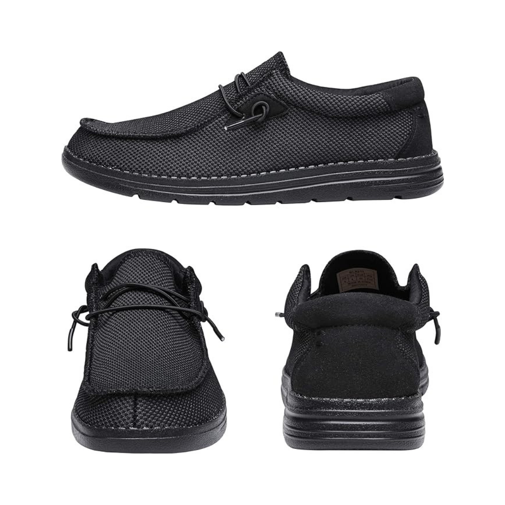 Men's Classic Black Casual Loafers