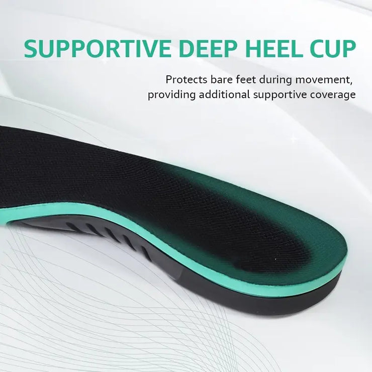High-Elasticity Shoe Insoles | Green Blue