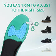High-Elasticity Shoe Insoles | Green Blue