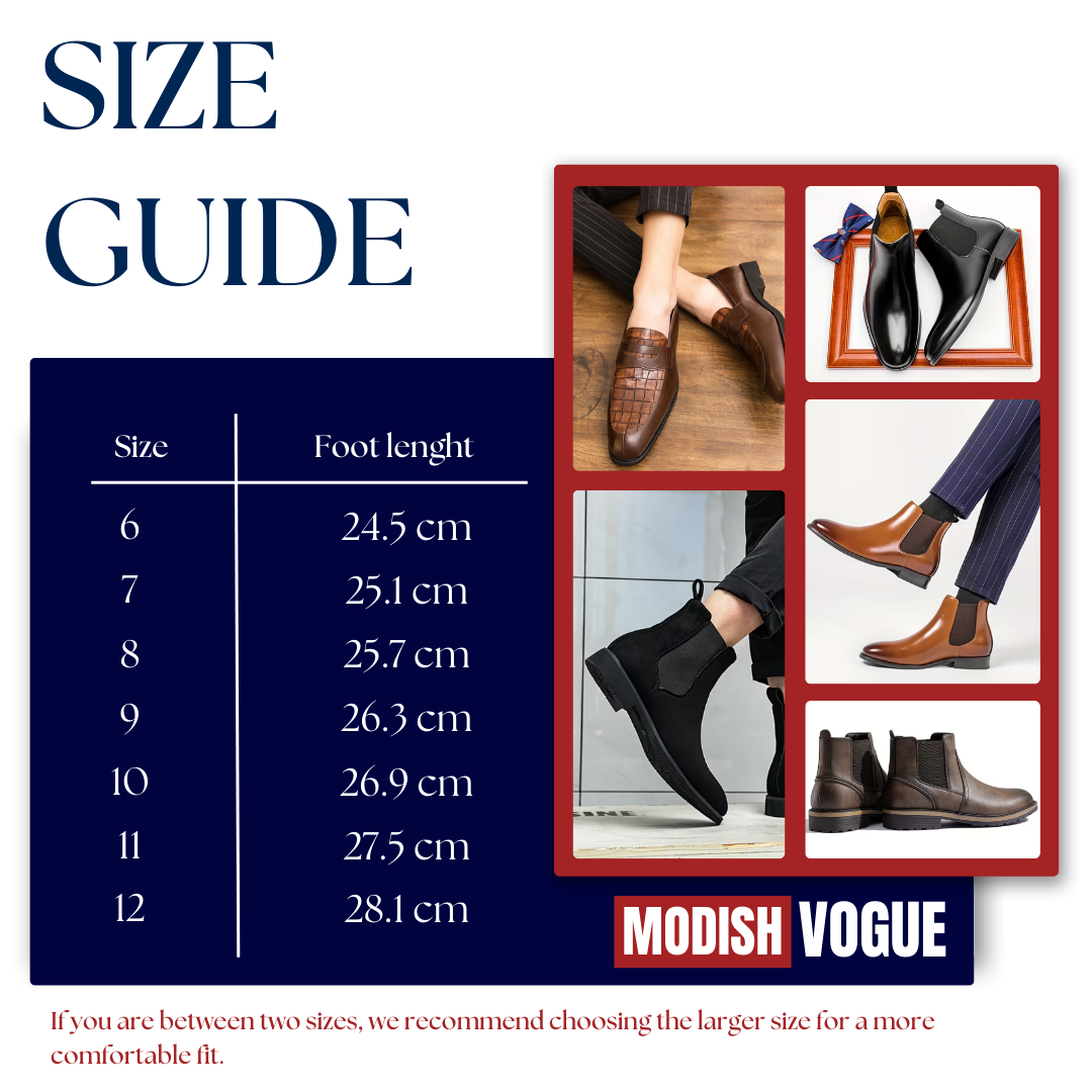 Men’s Brown Chelsea Boots – Cap Toe Detail