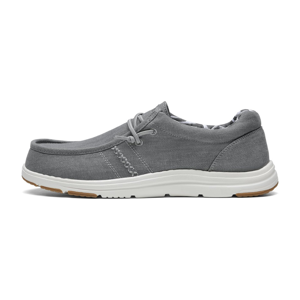 Men's Flexible Sole Casual Loafers – Dark Grey