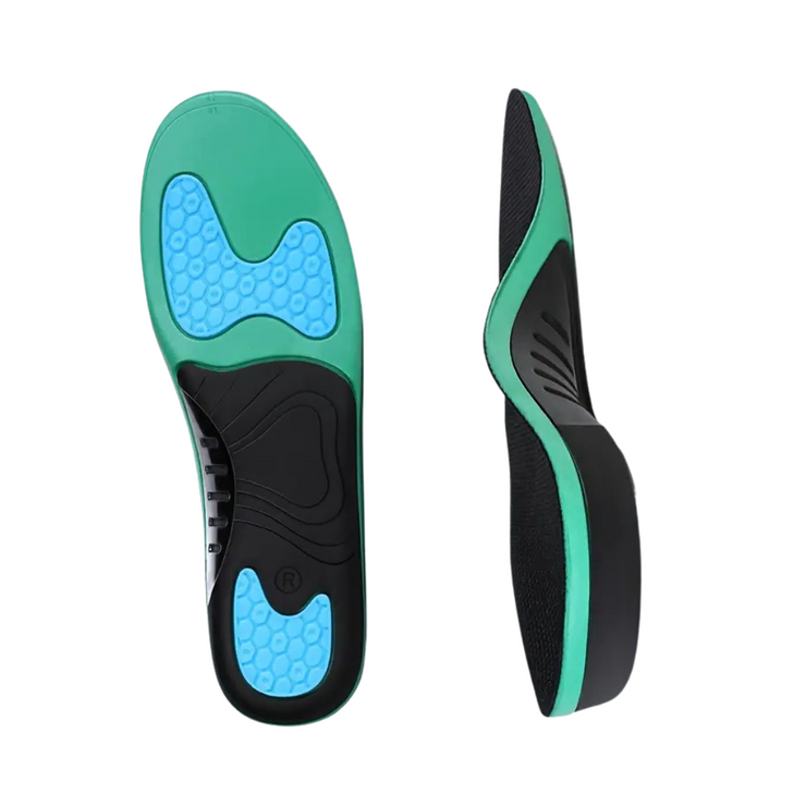 High-Elasticity Shoe Insoles | Green Blue