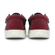 Men's Casual Loafers | Black Red