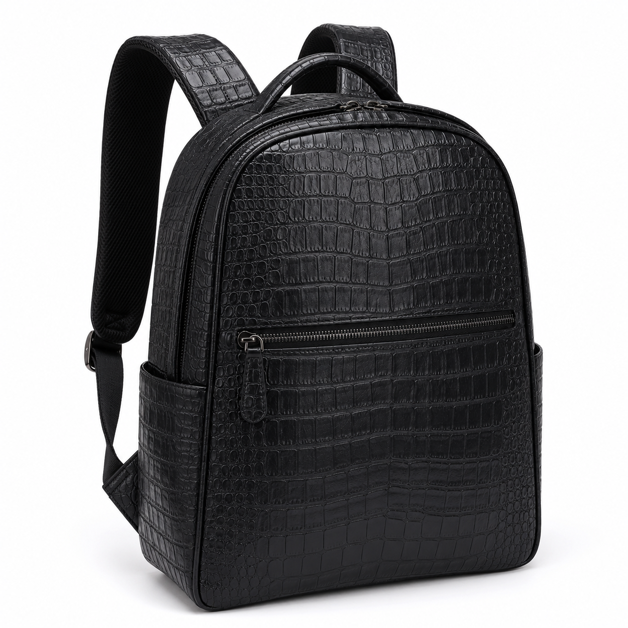 Back view of the backpack showing adjustable straps.