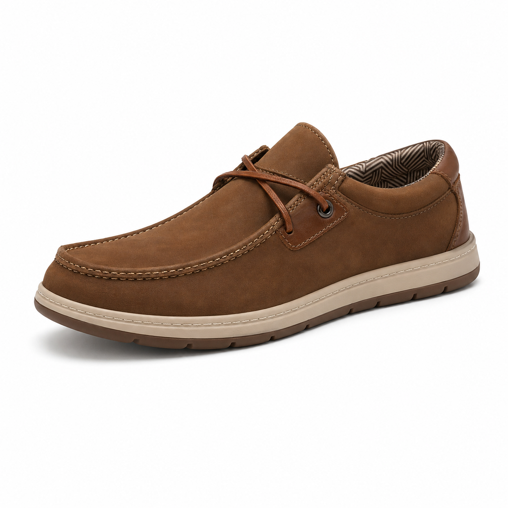 Men's Casual Comfort Loafers – Vintage Brown