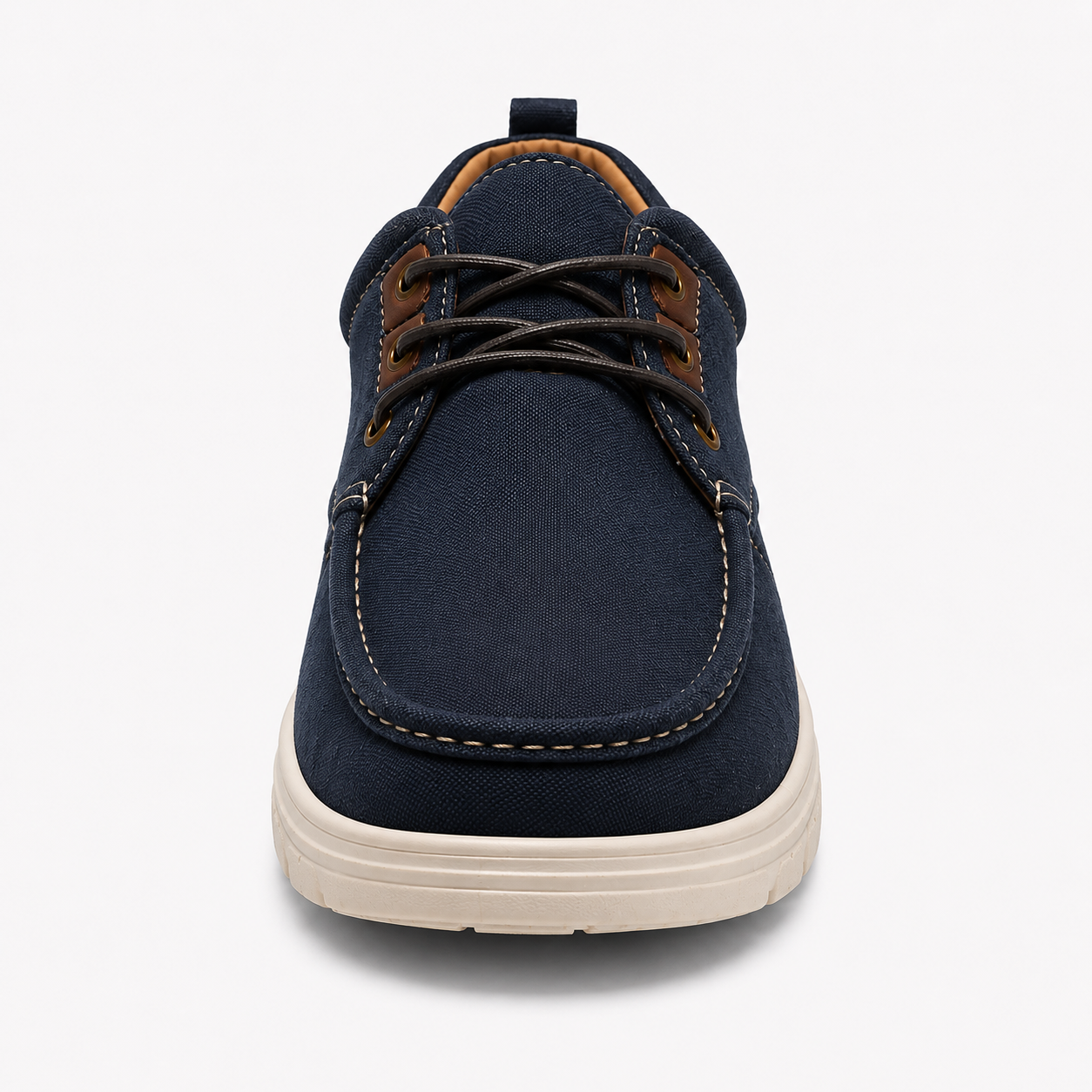 Men's Casual Canvas Comfort Shoes – Navy Blue