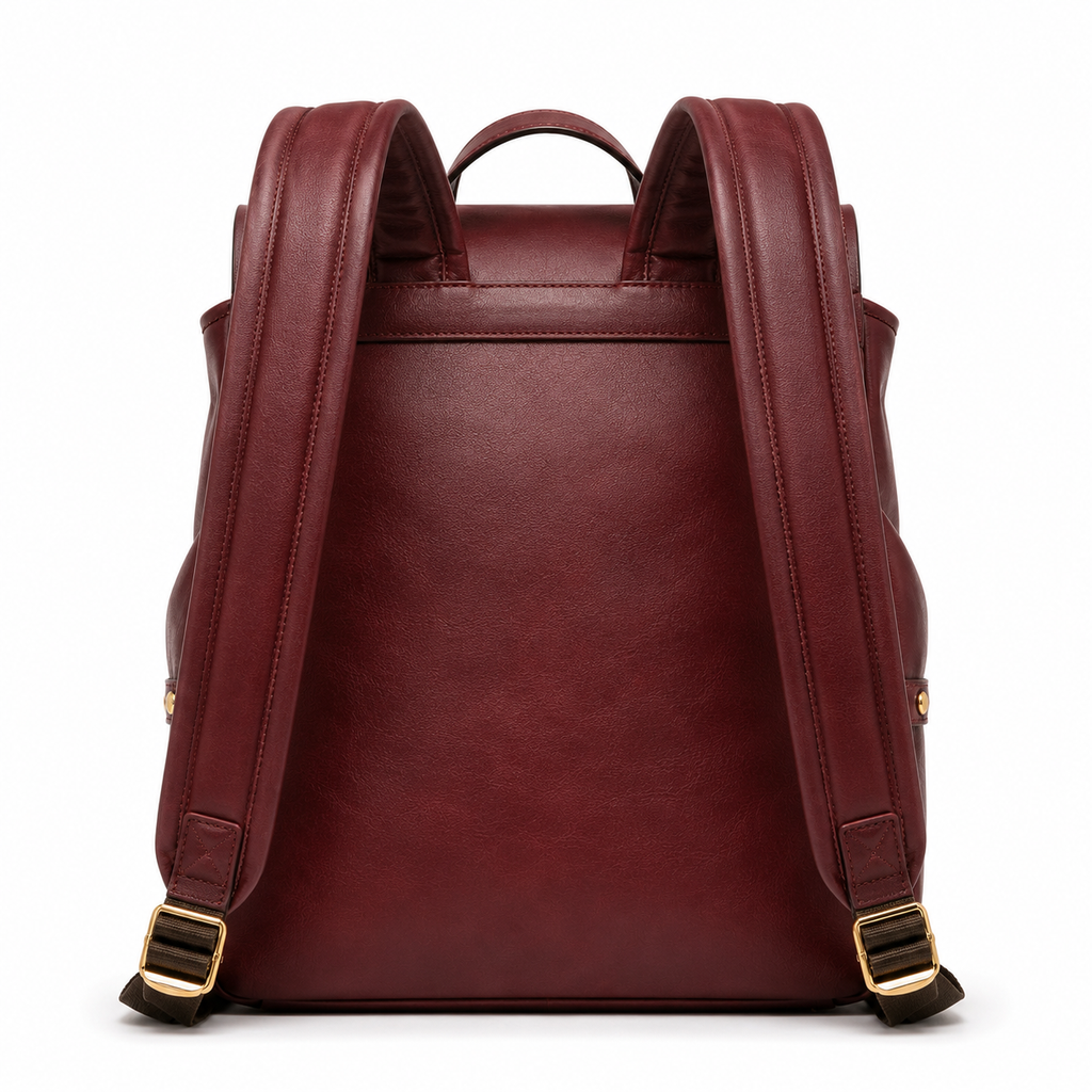 Interior view of the backpack showing spacious compartments.