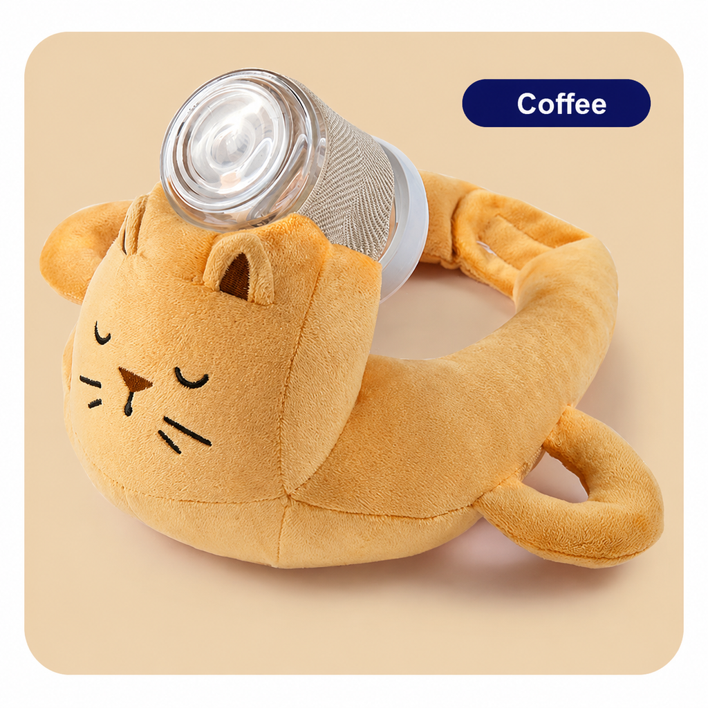 Baby Bottle Holder Pillow collection showing all available colour options