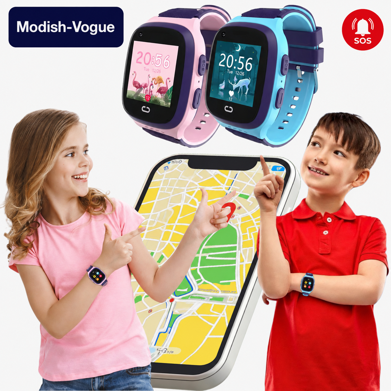 Class mode feature silencing the kids' smart watch during school hours