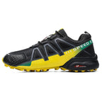 SpeedCross IV trail trainers showcasing QuickLace fastening system and breathable technical fabric.