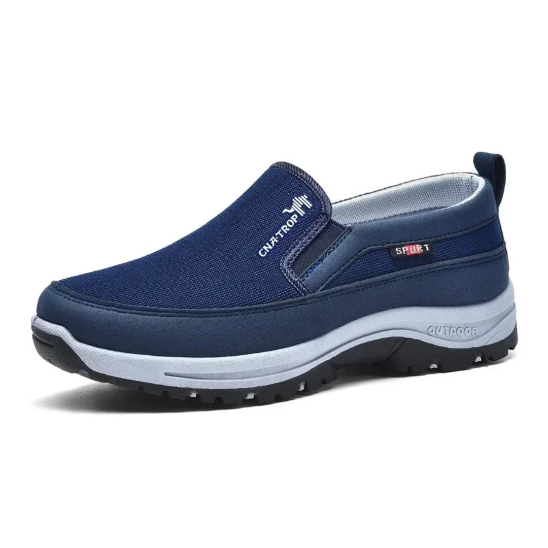OrthoPro orthopaedic slip-on shoes with anatomical toe box in multiple colours