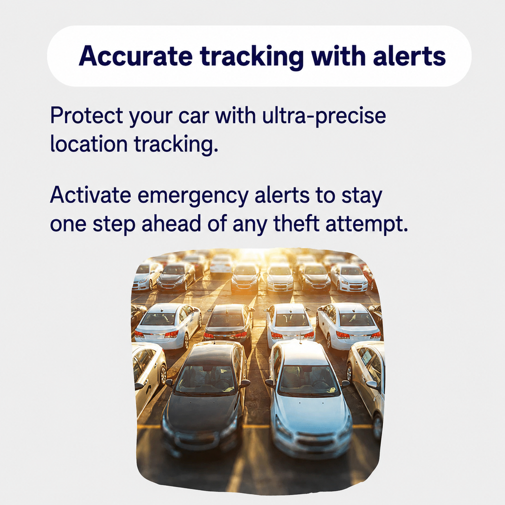 Compact GPS tracker device compatible with Apple Find My and Google Find My Device applications