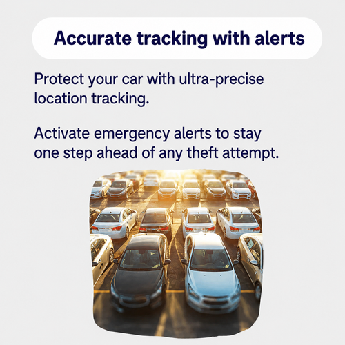 Compact GPS tracker device compatible with Apple Find My and Google Find My Device applications