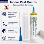 Cockroach gel bait syringe for targeted pest elimination