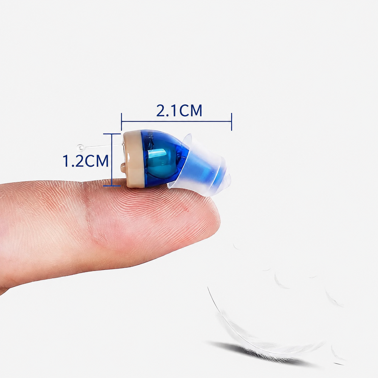 ClearPro hearing amplifier with volume control and customisable settings
