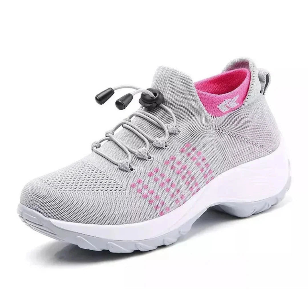 Orthofit trainers in multiple colour options displayed together, showcasing modern sporty style