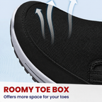 OrthoPro shoes side view highlighting breathable material and slip-on design