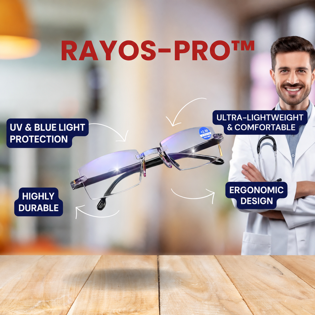 Smart glasses with blue light and UV protection for digital eye strain relief