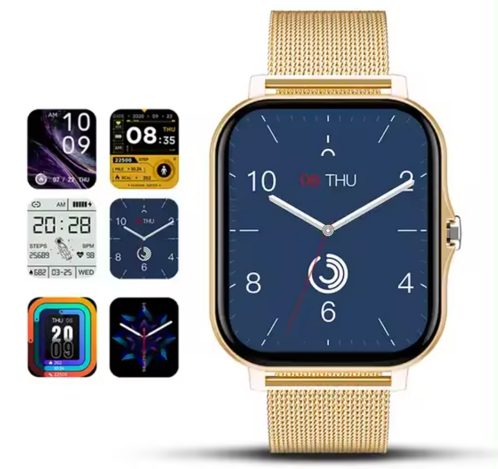 Smartwatch for Women lifestyle image showing compatibility with active modern lifestyle