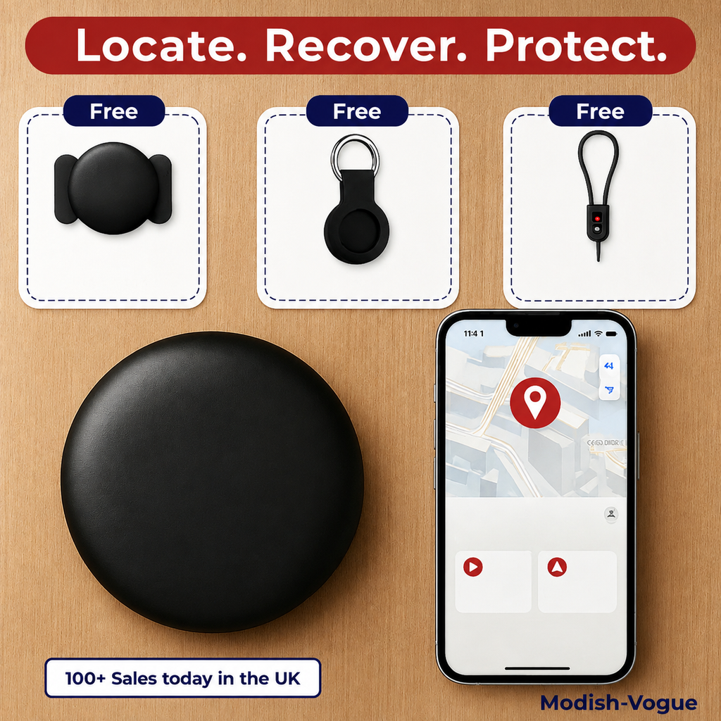 Discreet GPS Cat Tracker – Global Tracking with Apple & Android Find My – No Monthly Fees